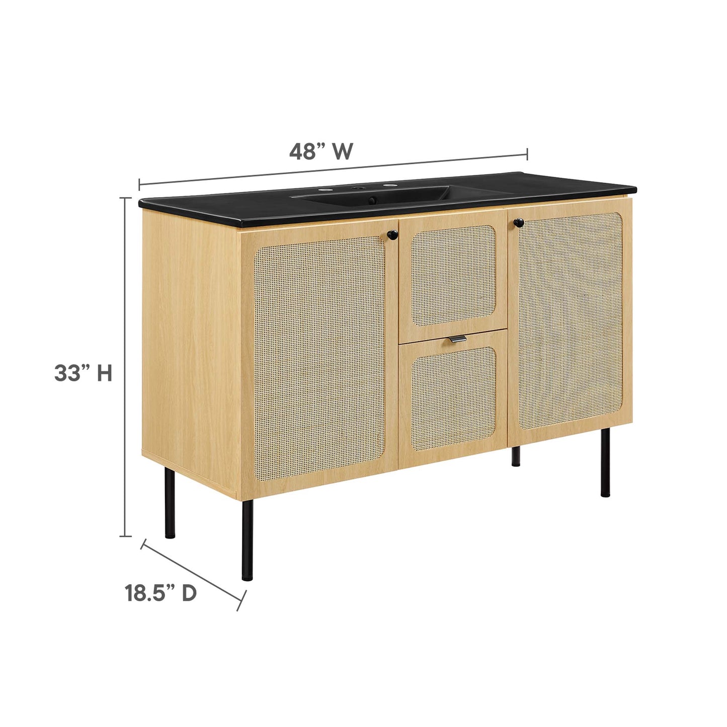 Chaucer 48" Single Sink Bathroom Vanity