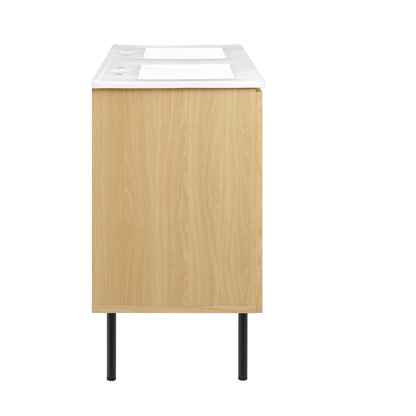 Meuble-lavabo double Chaucer de 48 po par Modway