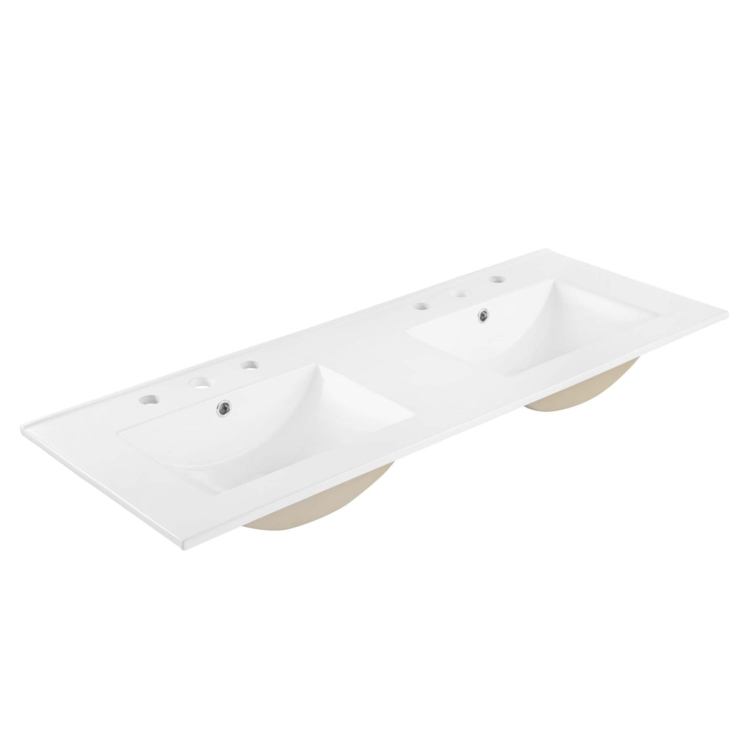 Meuble-lavabo double Chaucer de 48 po par Modway