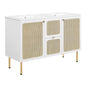 Meuble-lavabo double Chaucer de 48 po par Modway