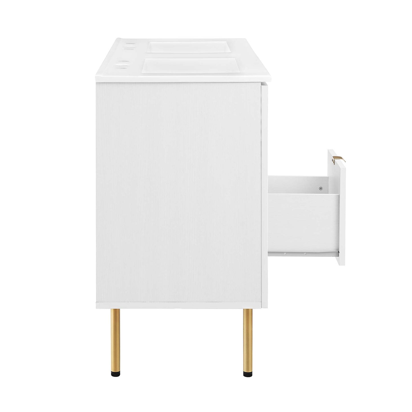 Meuble-lavabo double Chaucer de 48 po par Modway