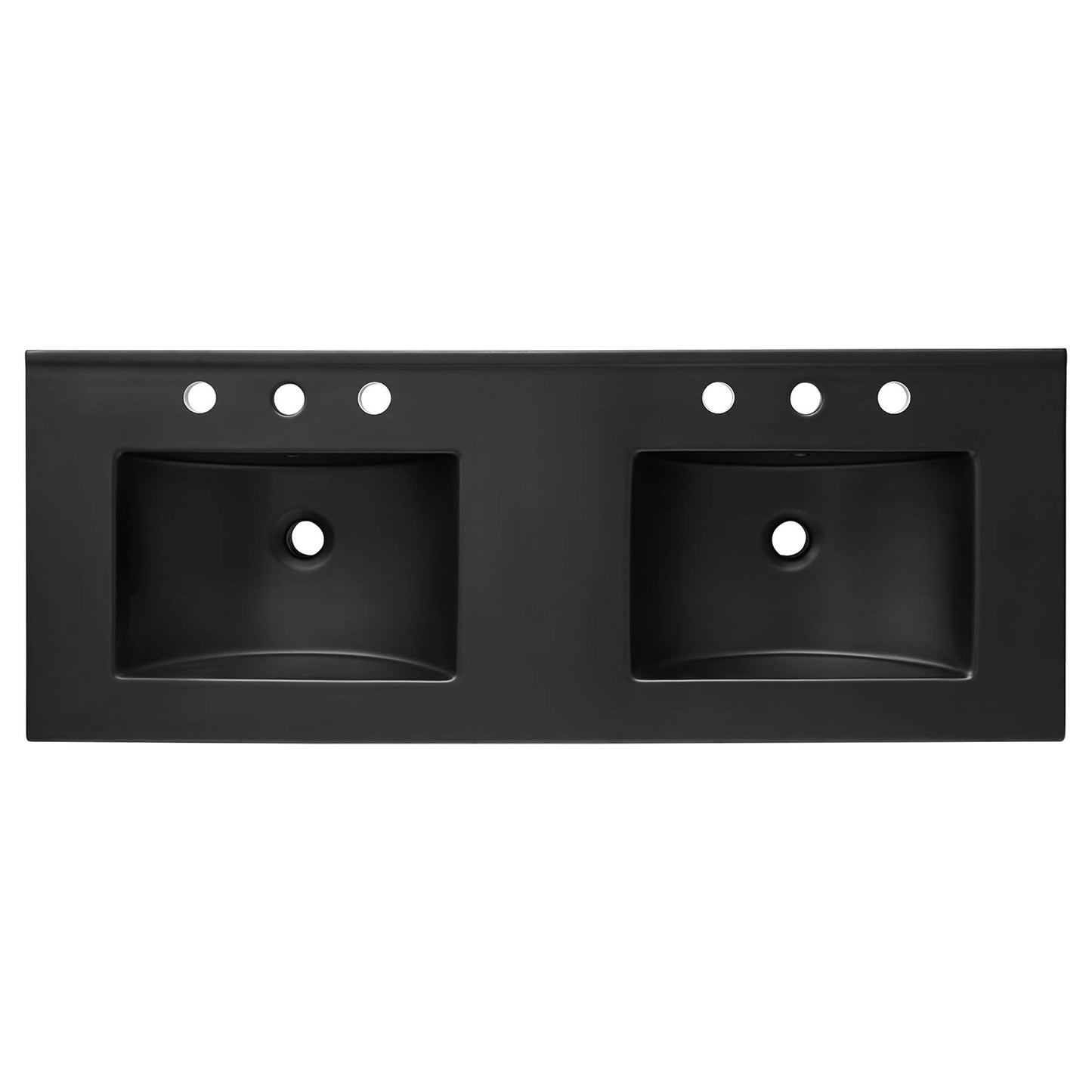 Meuble-lavabo double Chaucer de 48 po par Modway