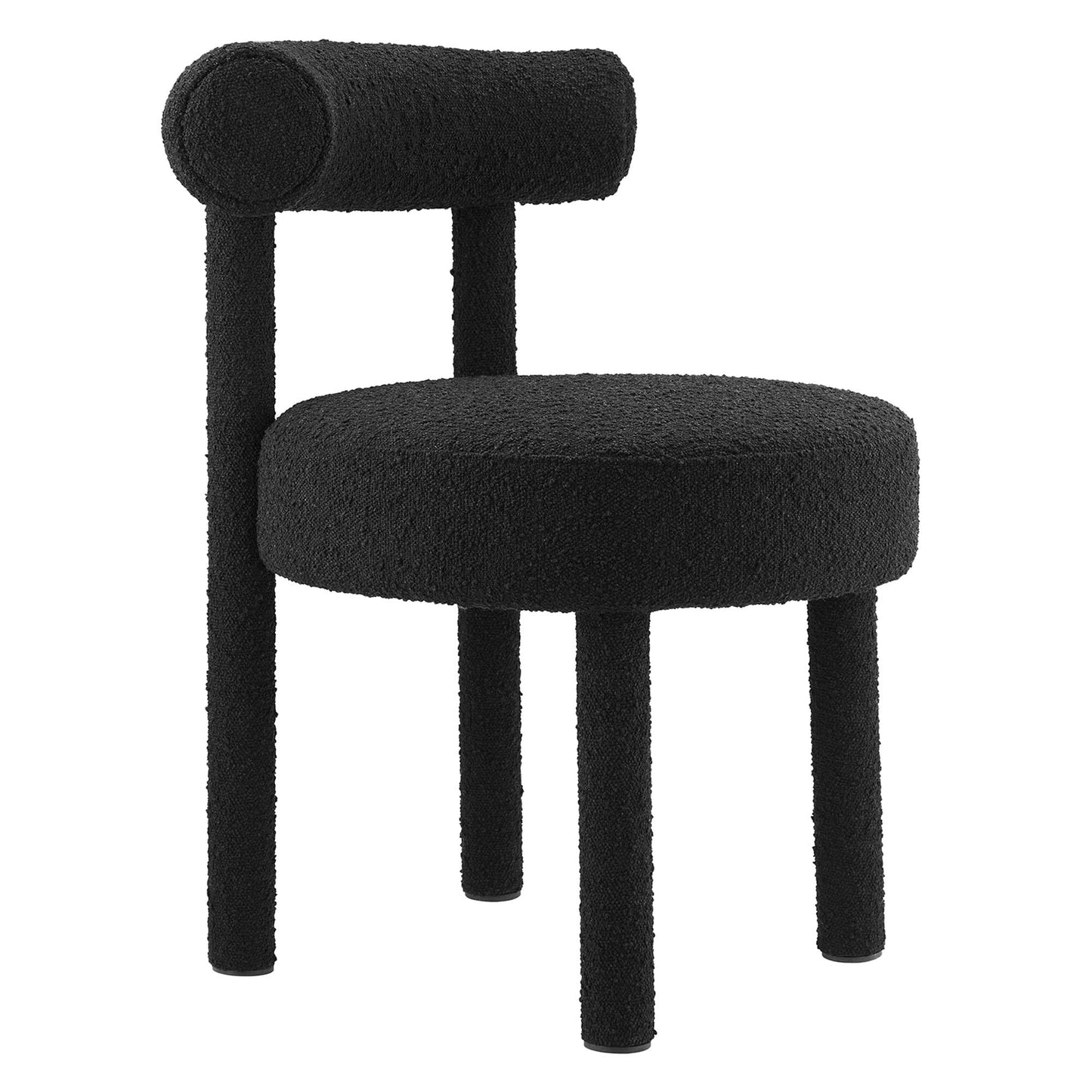 Toulouse Boucle Fabric Dining Chair Set of 2