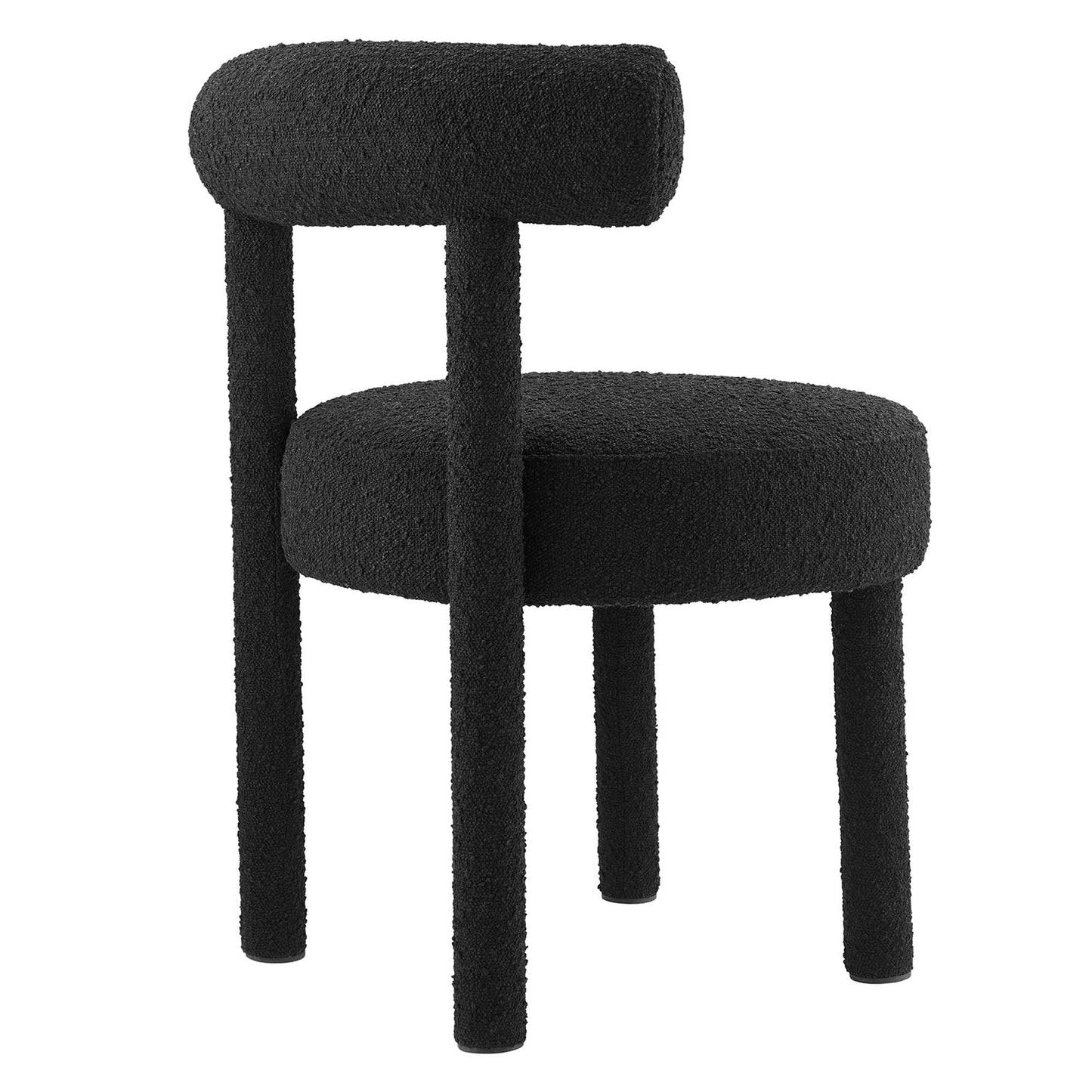 Toulouse Boucle Fabric Dining Chair Set of 2