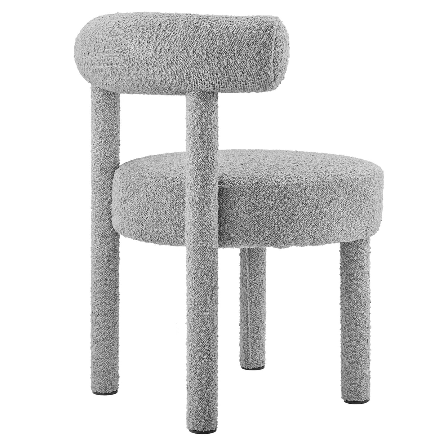 Toulouse Boucle Fabric Dining Chair Set of 2