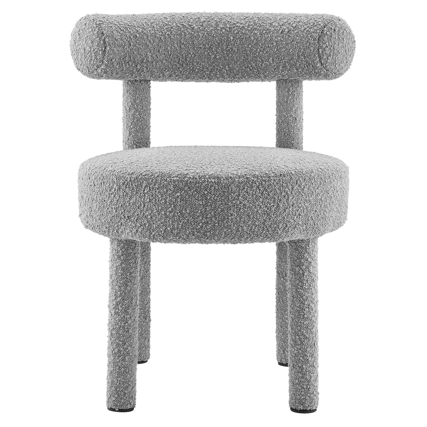 Toulouse Boucle Fabric Dining Chair Set of 2