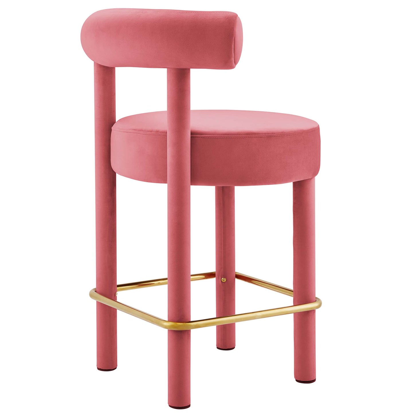 Toulouse Performance Velvet Counter Stool Set of 2