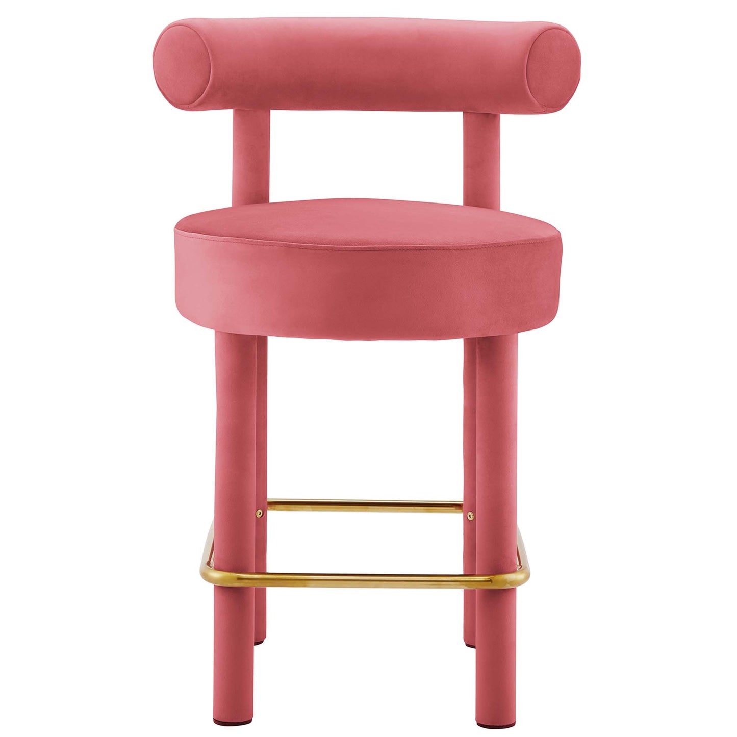 Toulouse Performance Velvet Counter Stool Set of 2