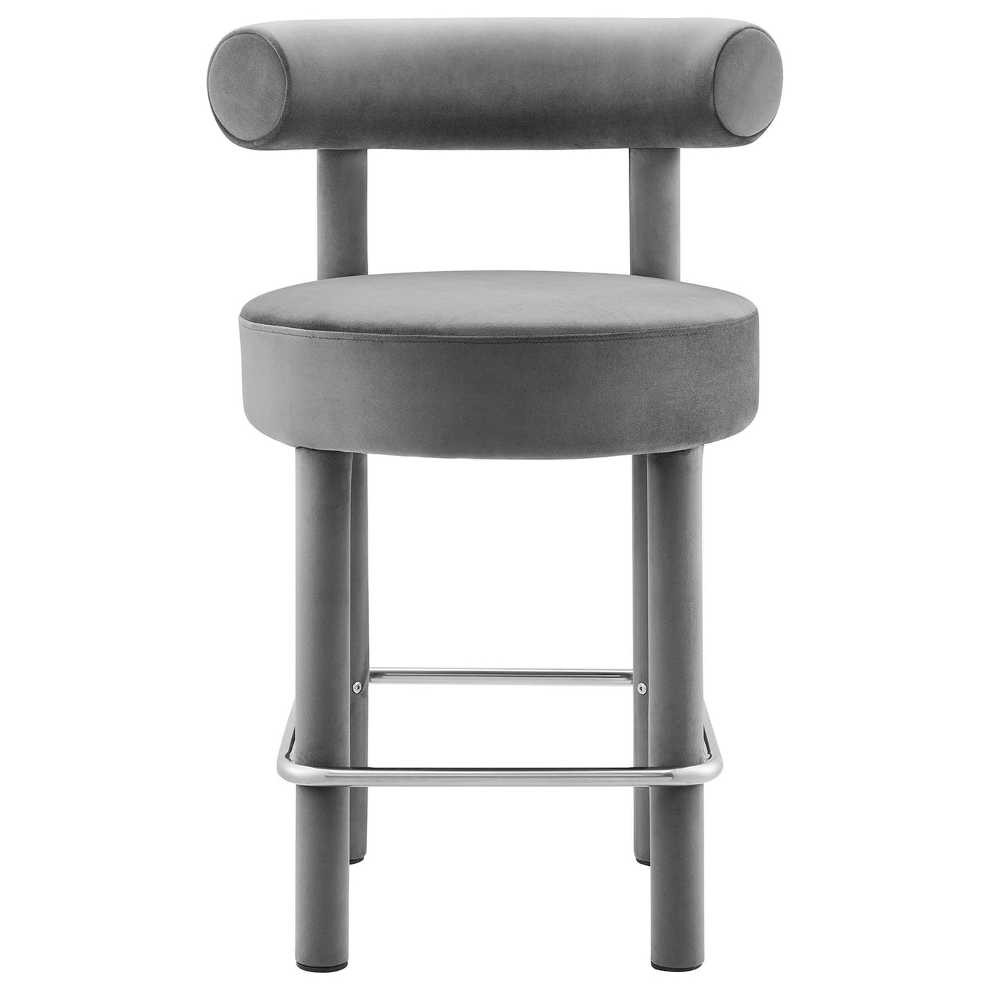 Toulouse Performance Velvet Counter Stool Set of 2