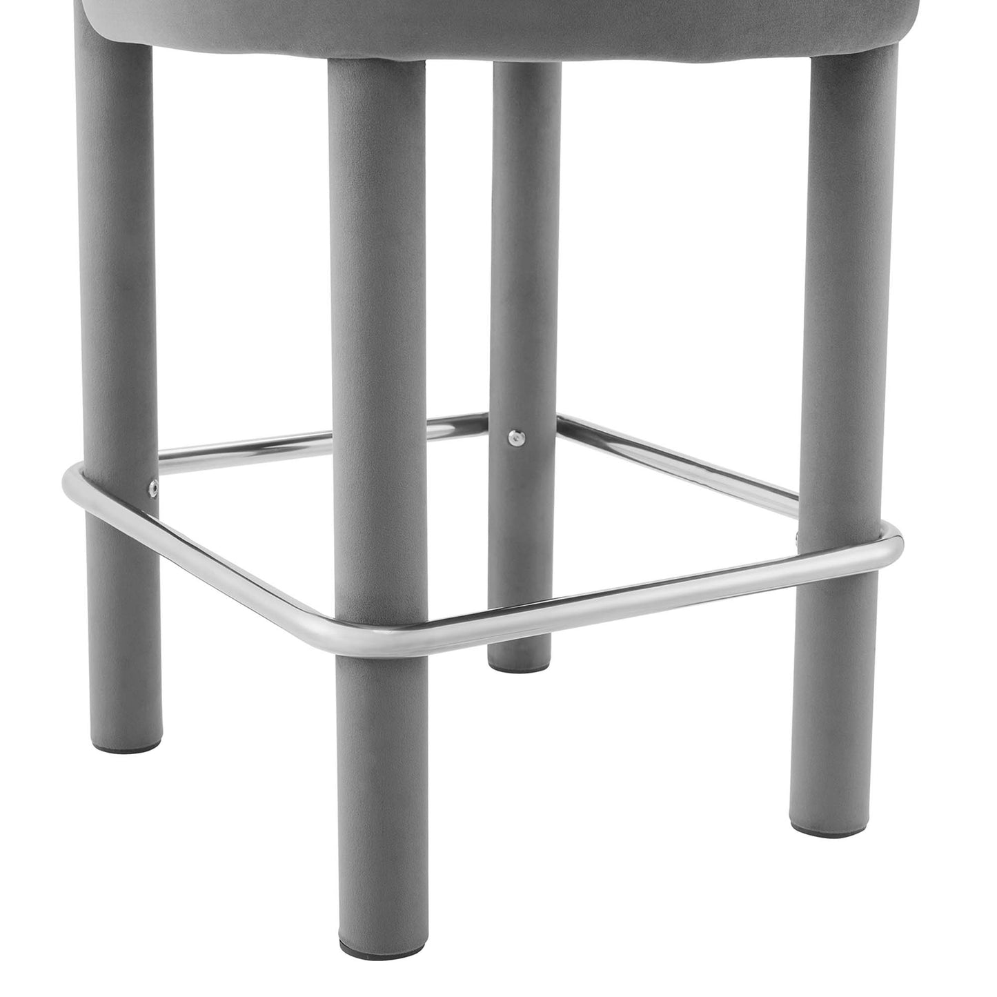 Toulouse Performance Velvet Counter Stool Set of 2