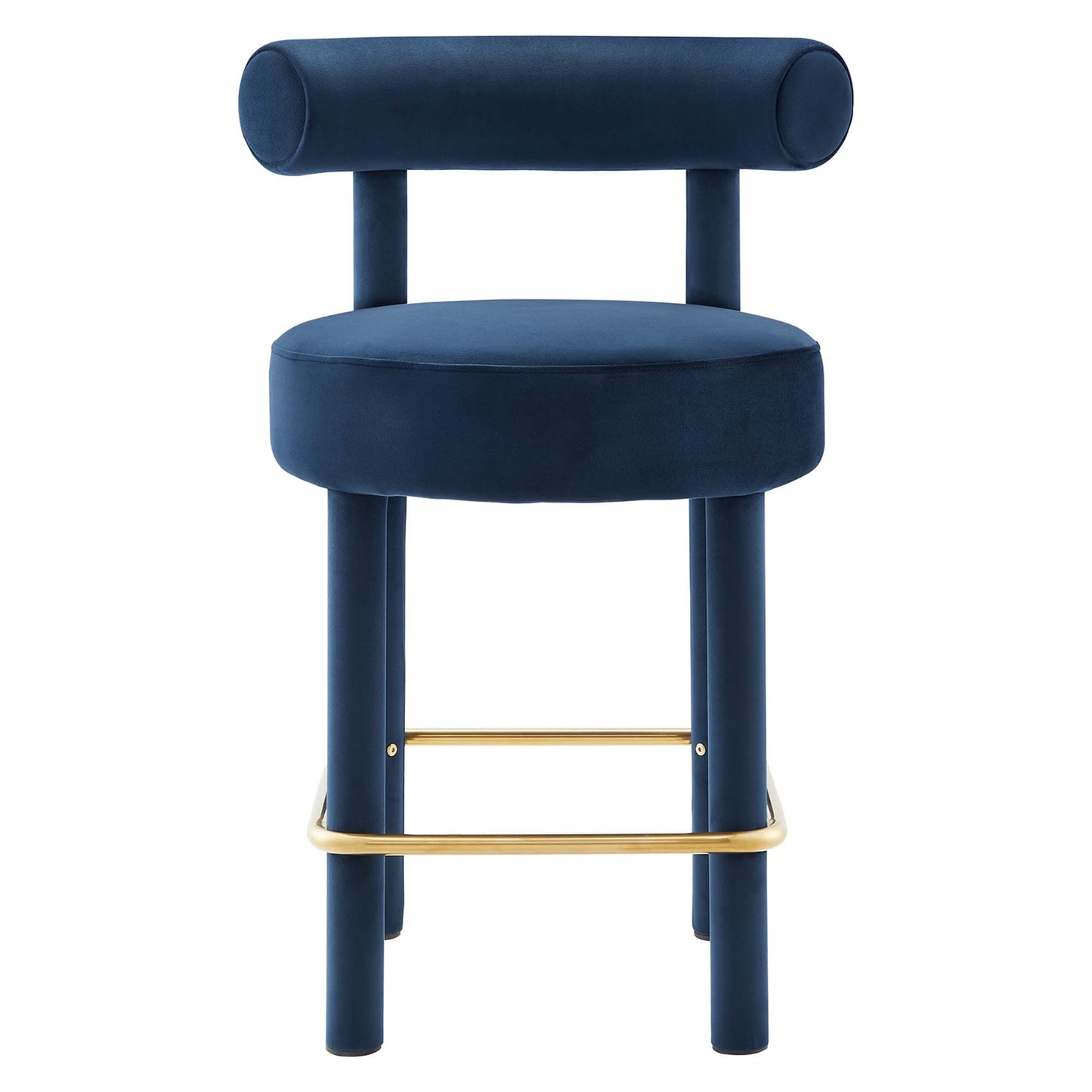 Toulouse Performance Velvet Counter Stool Set of 2