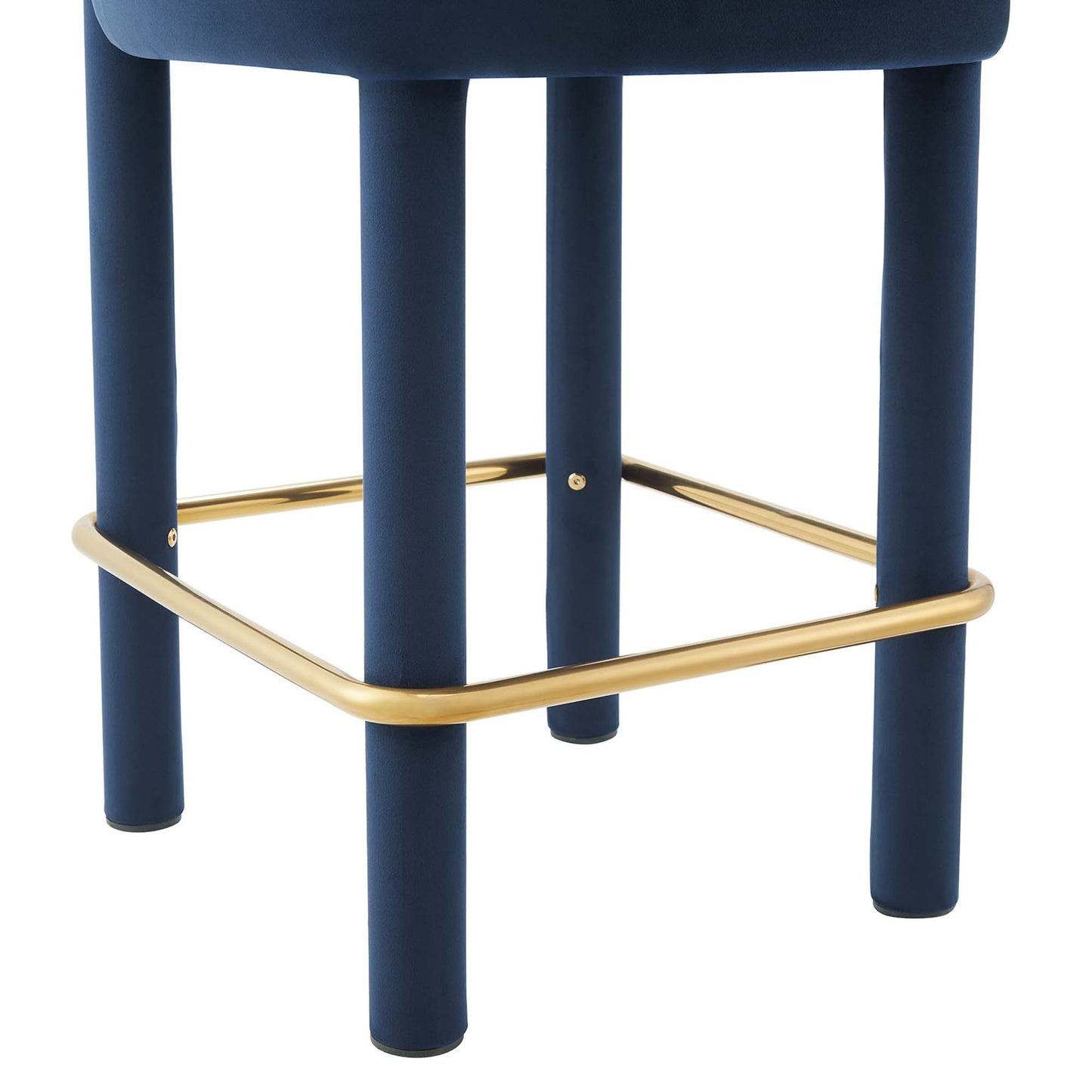 Toulouse Performance Velvet Counter Stool Set of 2