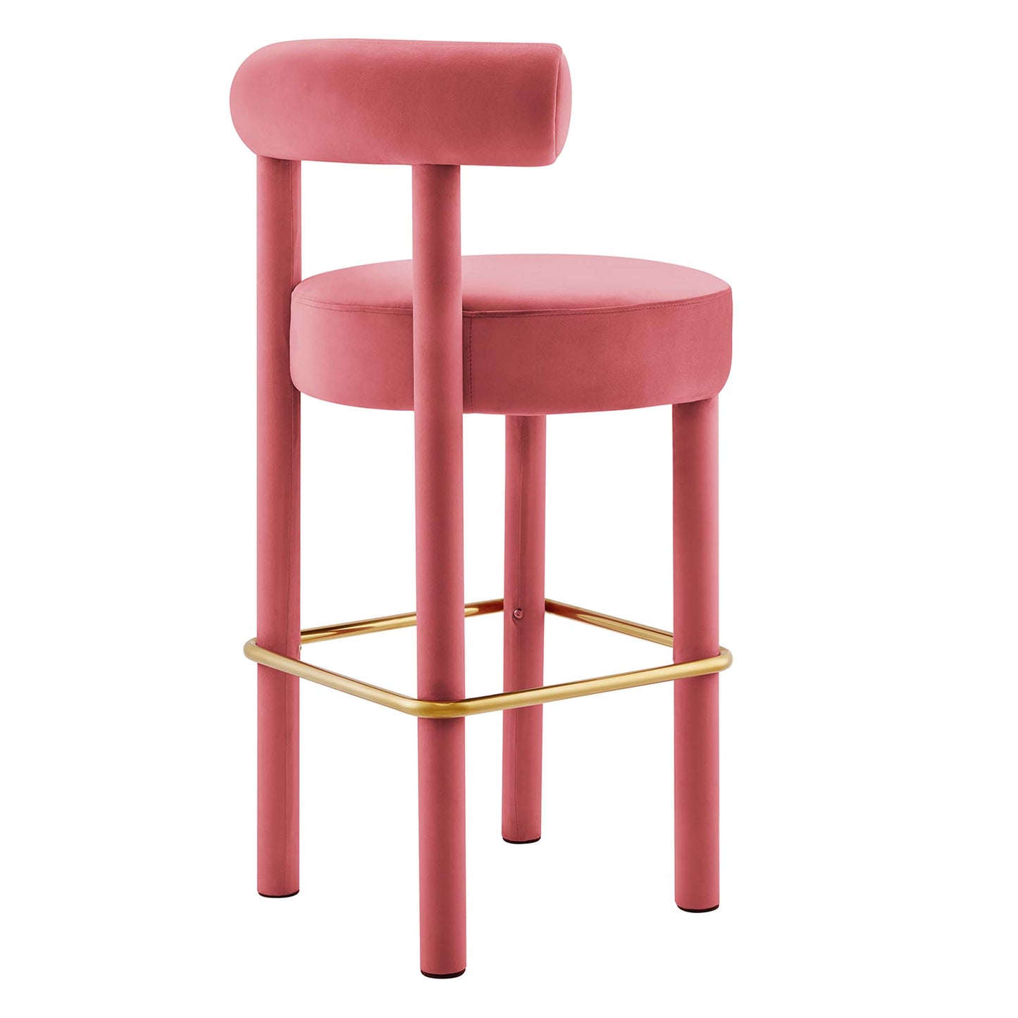 Toulouse Performance Velvet Bar Stool Set of 2