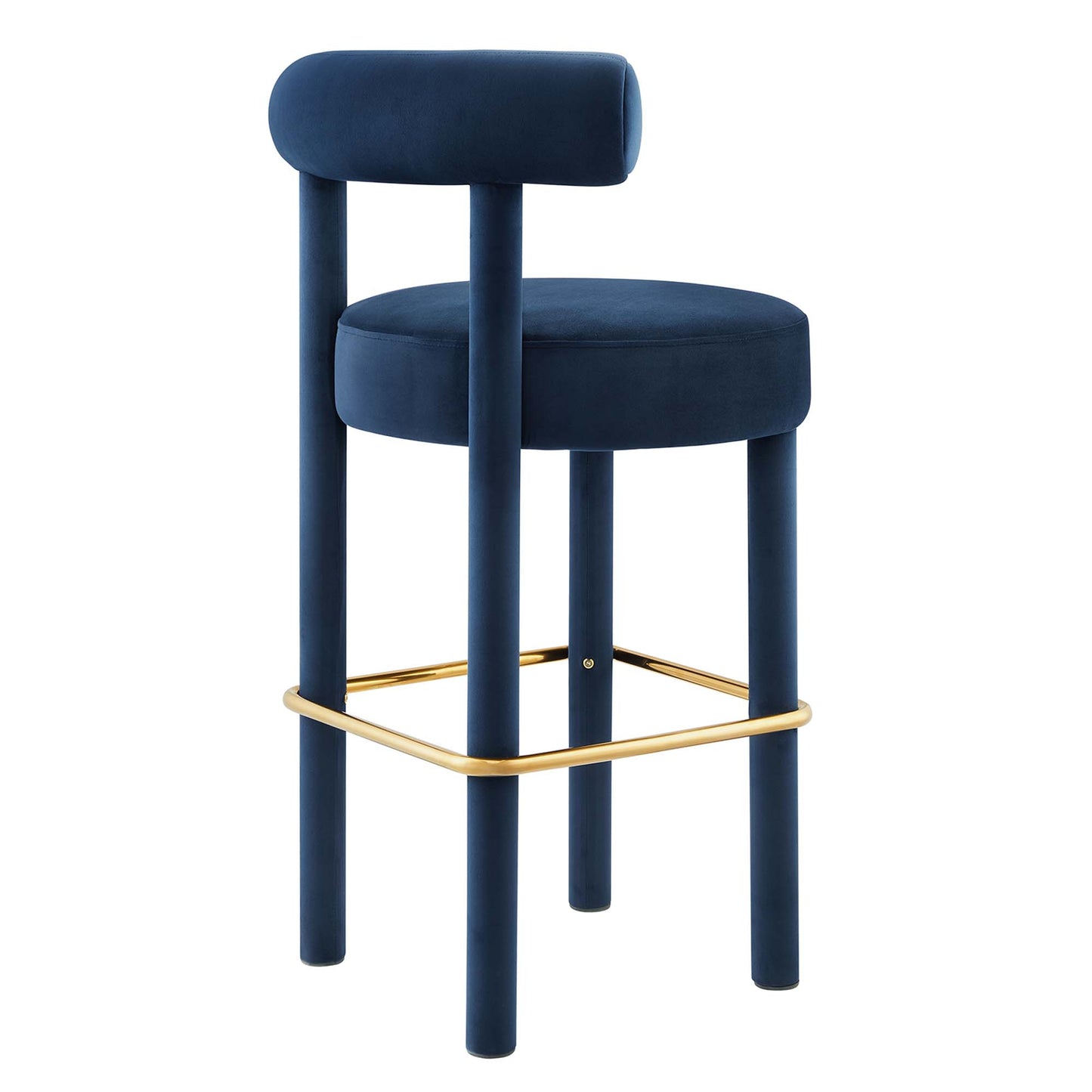 Toulouse Performance Velvet Bar Stool Set of 2