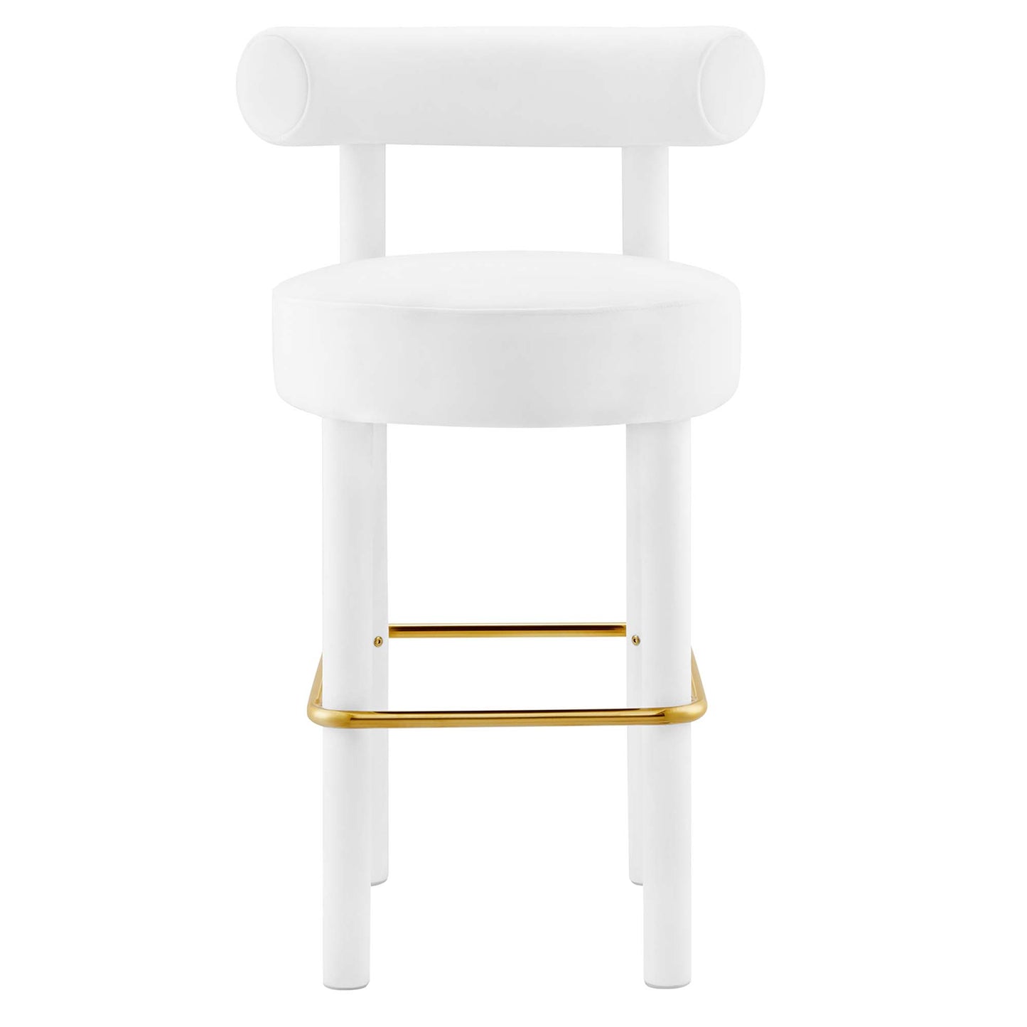 Toulouse Performance Velvet Bar Stool Set of 2