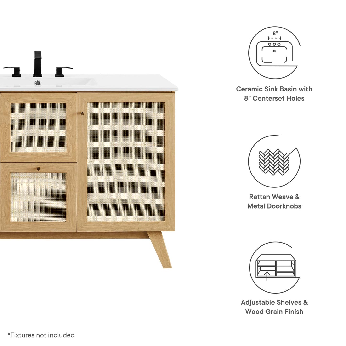 Soma 48” Single Sink Bathroom Vanity