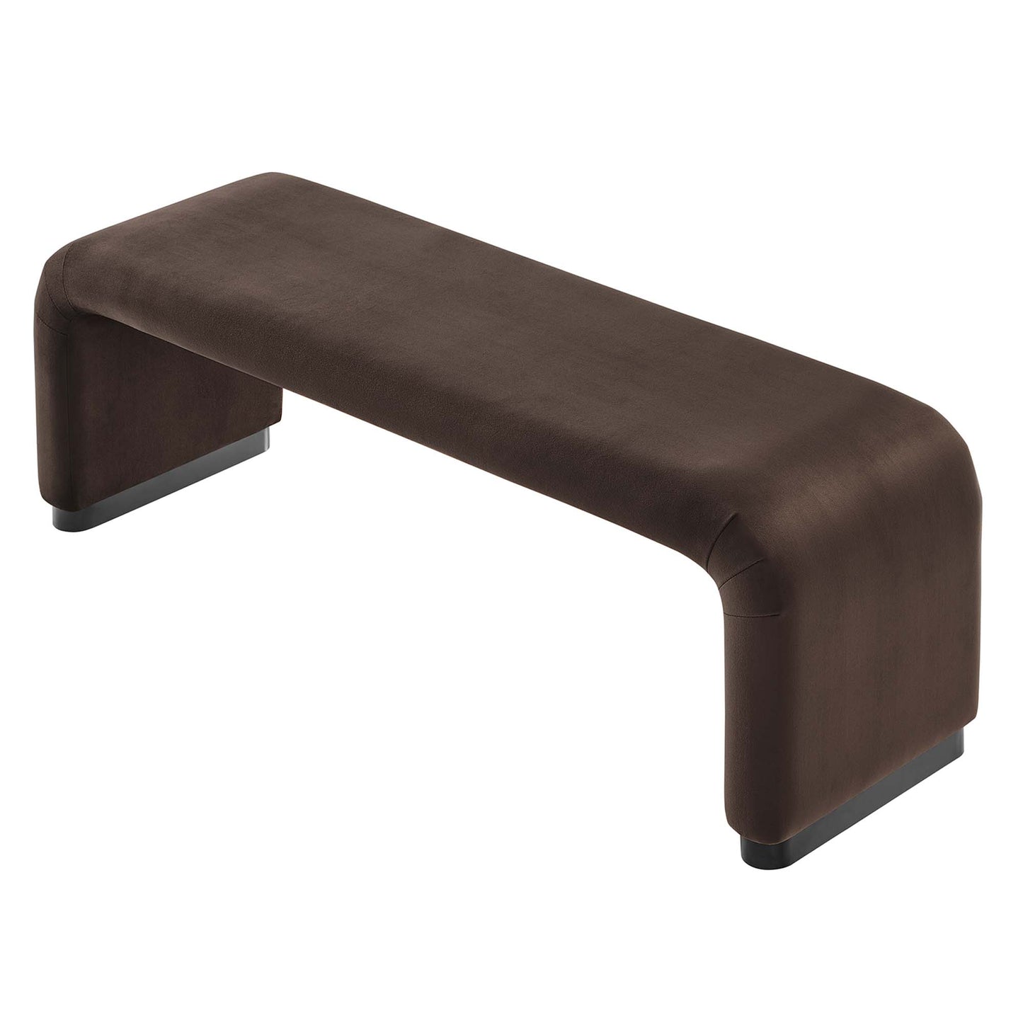 Koda Performance Velvet Waterfall Long Bench