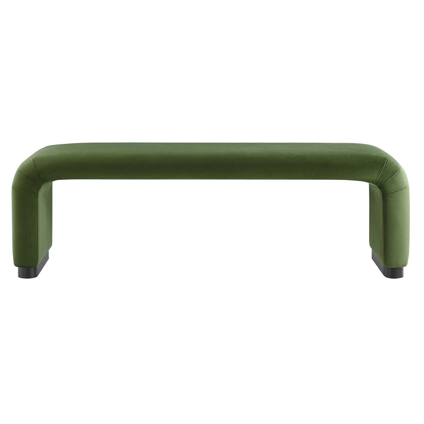 Koda Performance Velvet Waterfall Long Bench