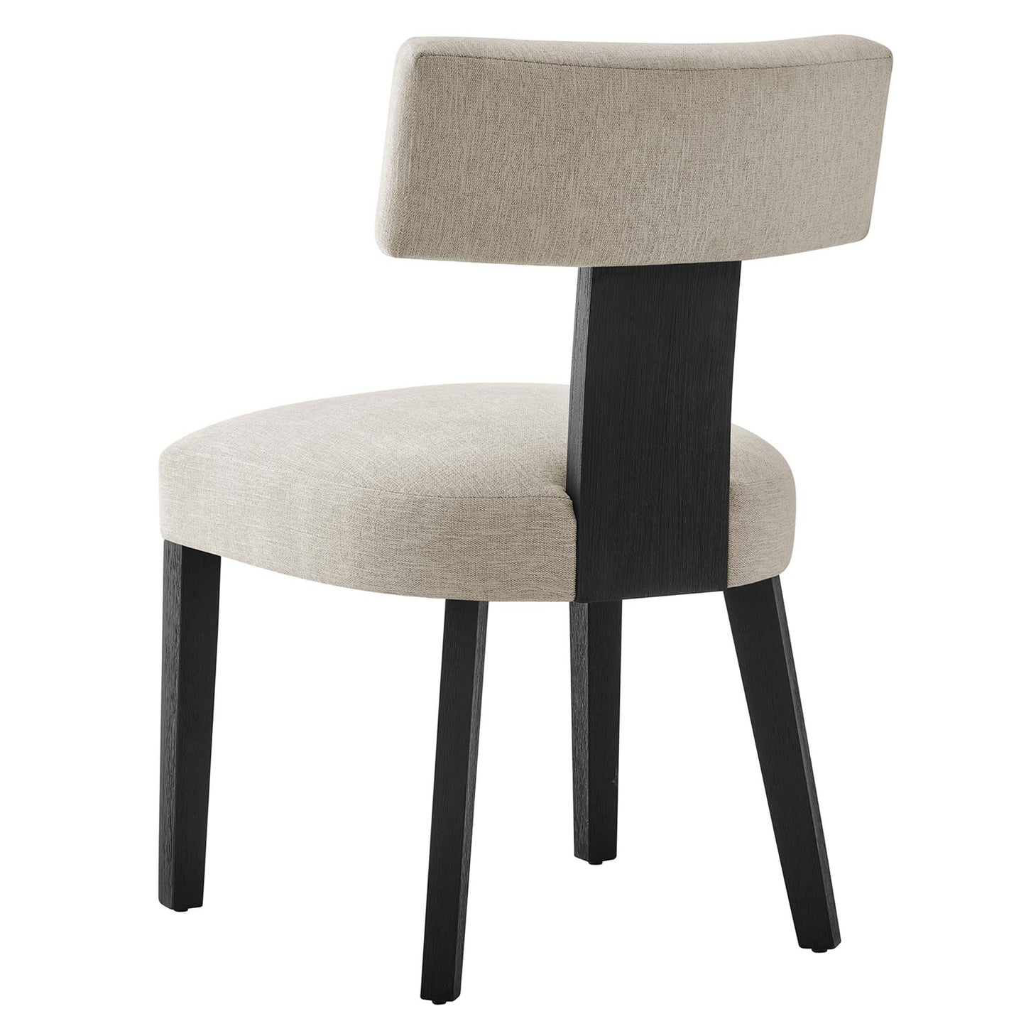 Nalani Fabric Upholstered Dining Chairs Set of 2