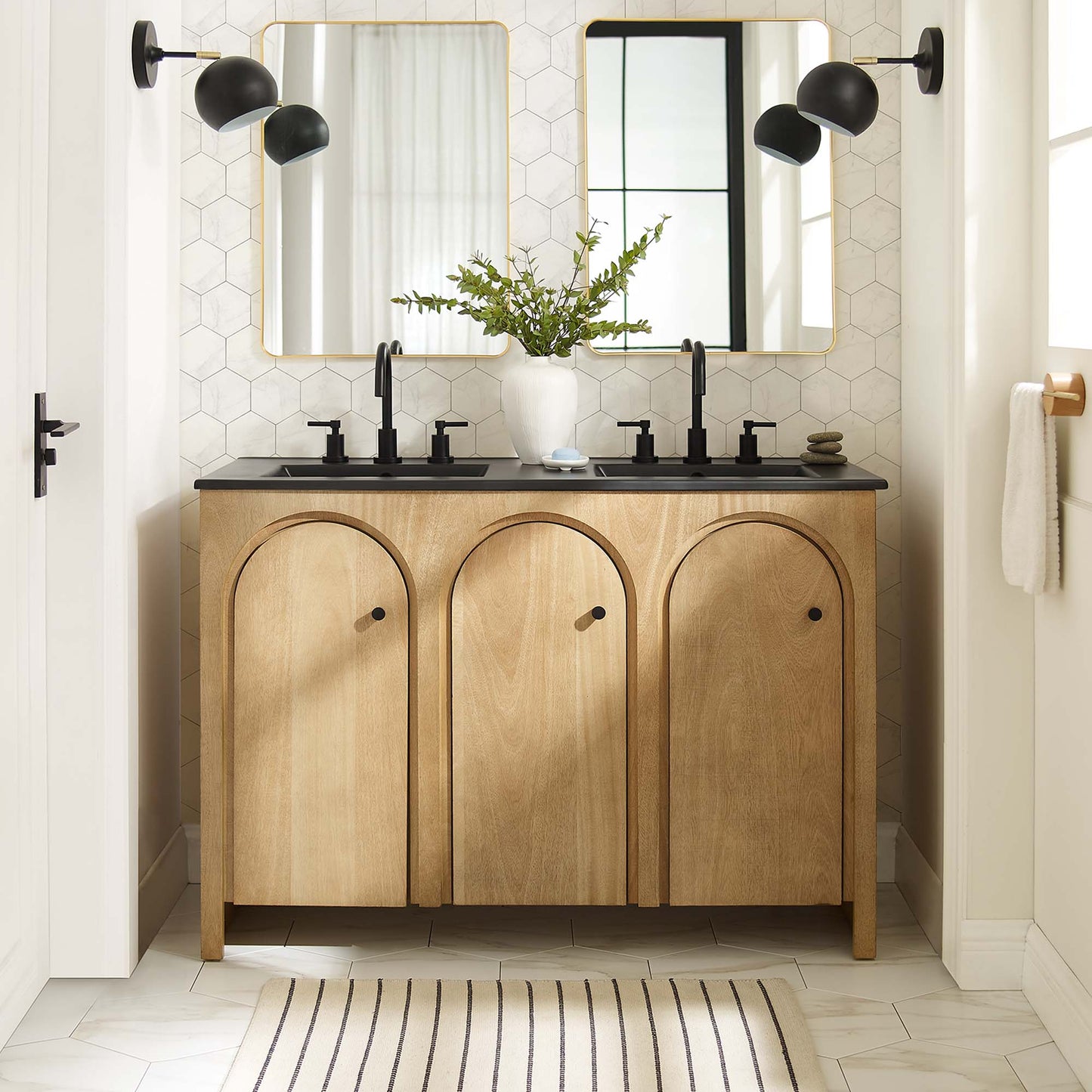 Appia 48" Double Sink Bathroom Vanity