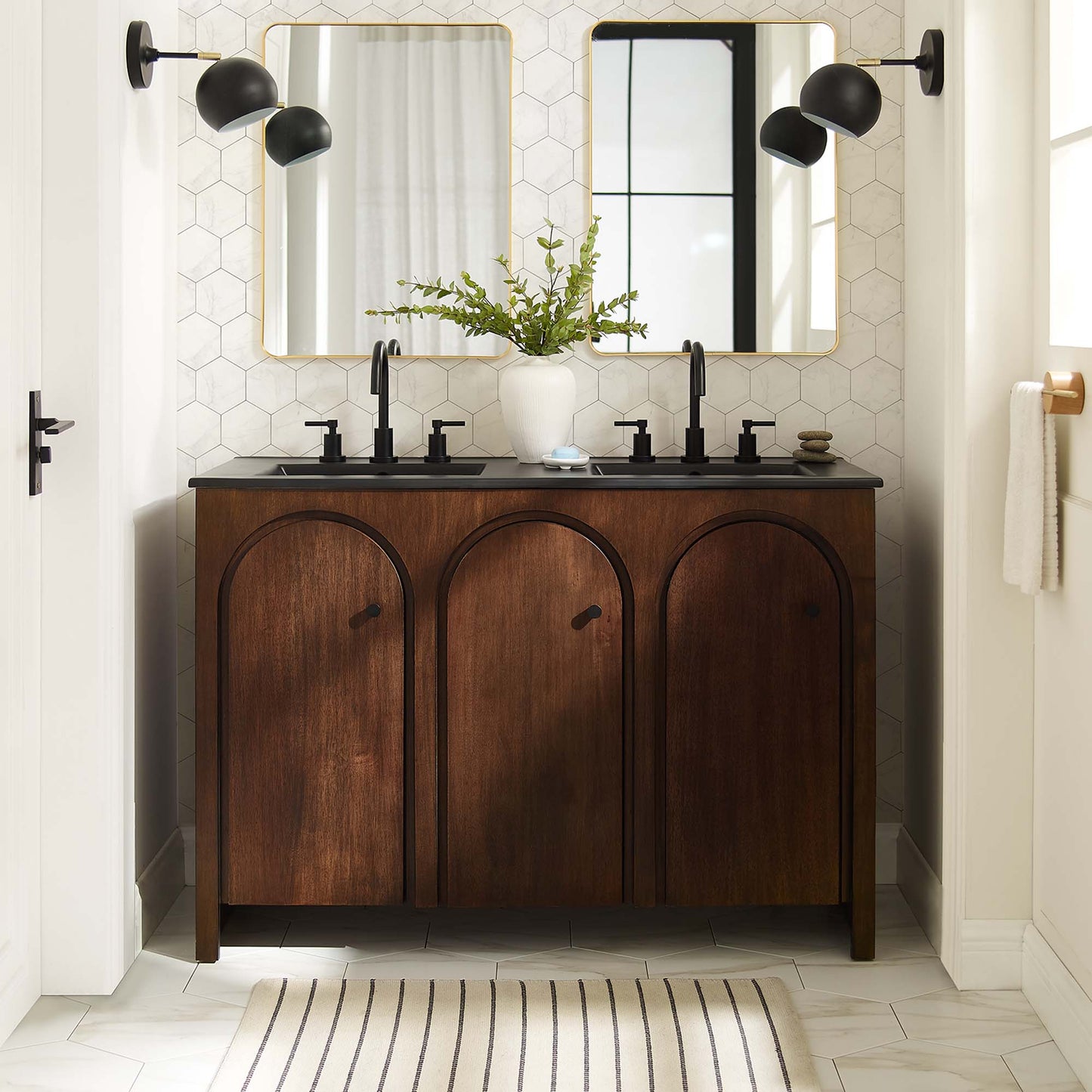 Appia 48" Double Sink Bathroom Vanity