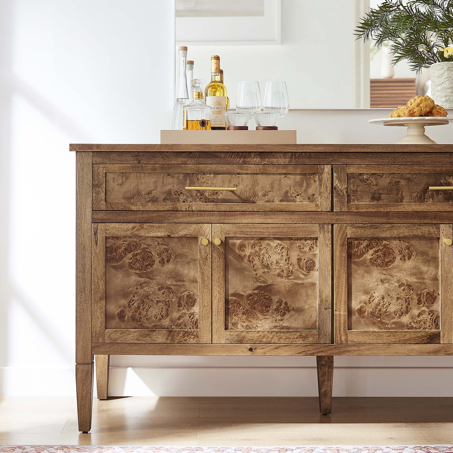 Elysian 62" Wood Sideboard