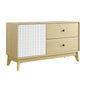 Nectar 43" Wood Grain Accent Cabinet