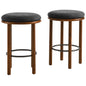 Fable Boucle Fabric Counter Stools Set of 2