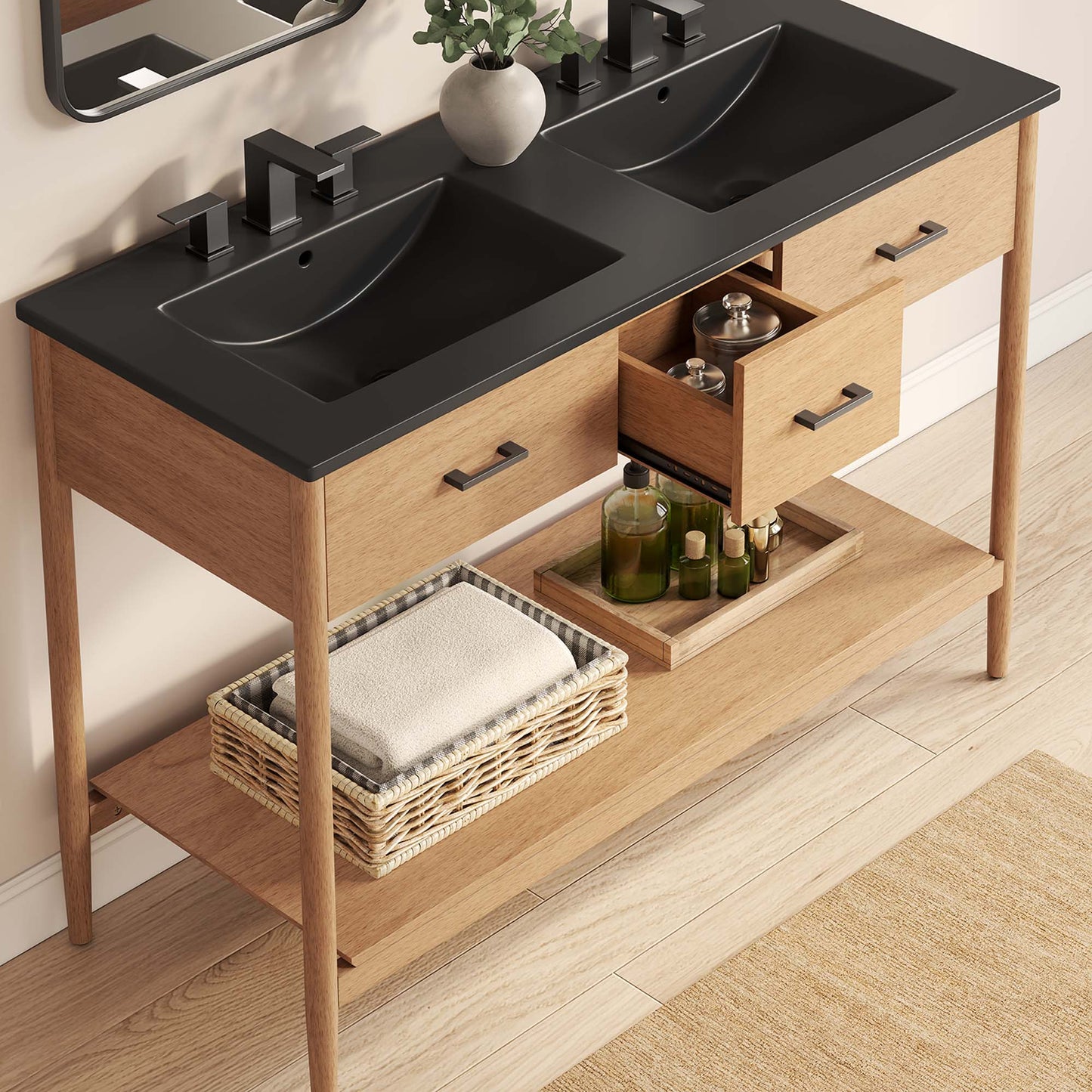 Zaire 48" Double Sink Bathroom Vanity