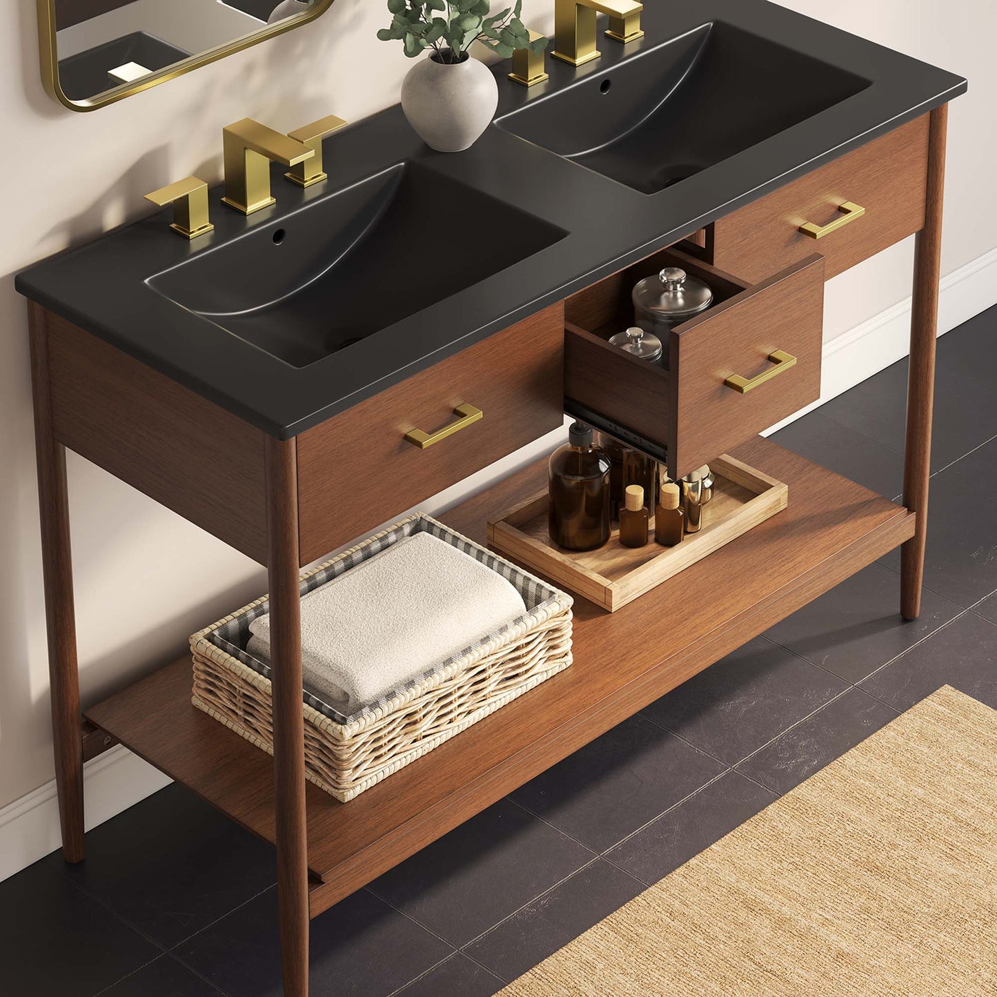 Zaire 48" Double Sink Bathroom Vanity