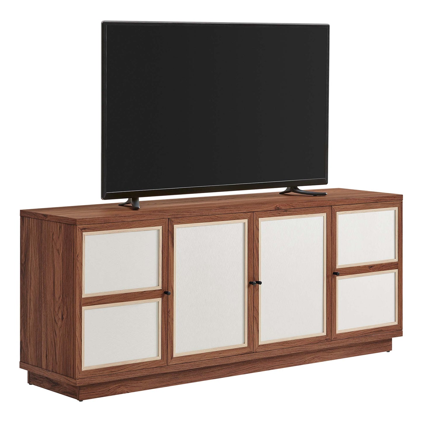 Capri 63" Wood Grain TV Console