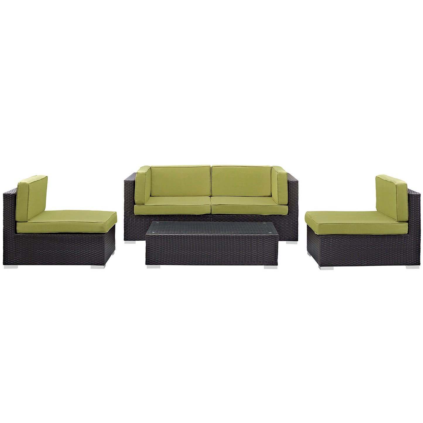 Camfora 5 Piece Outdoor Patio Sectional Set