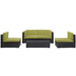 Camfora 5 Piece Outdoor Patio Sectional Set