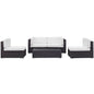 Camfora 5 Piece Outdoor Patio Sectional Set