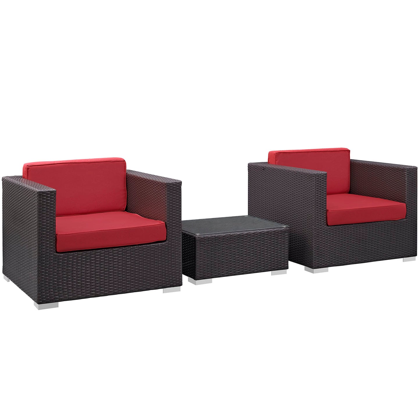 Burrow 3 Piece Outdoor Patio Sofa Set