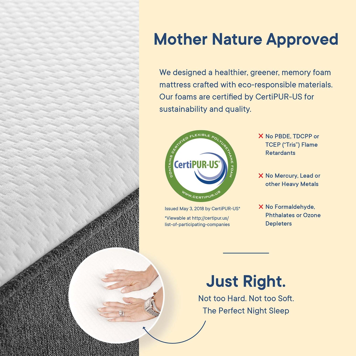 Flexhaven 10" Queen Memory mattress