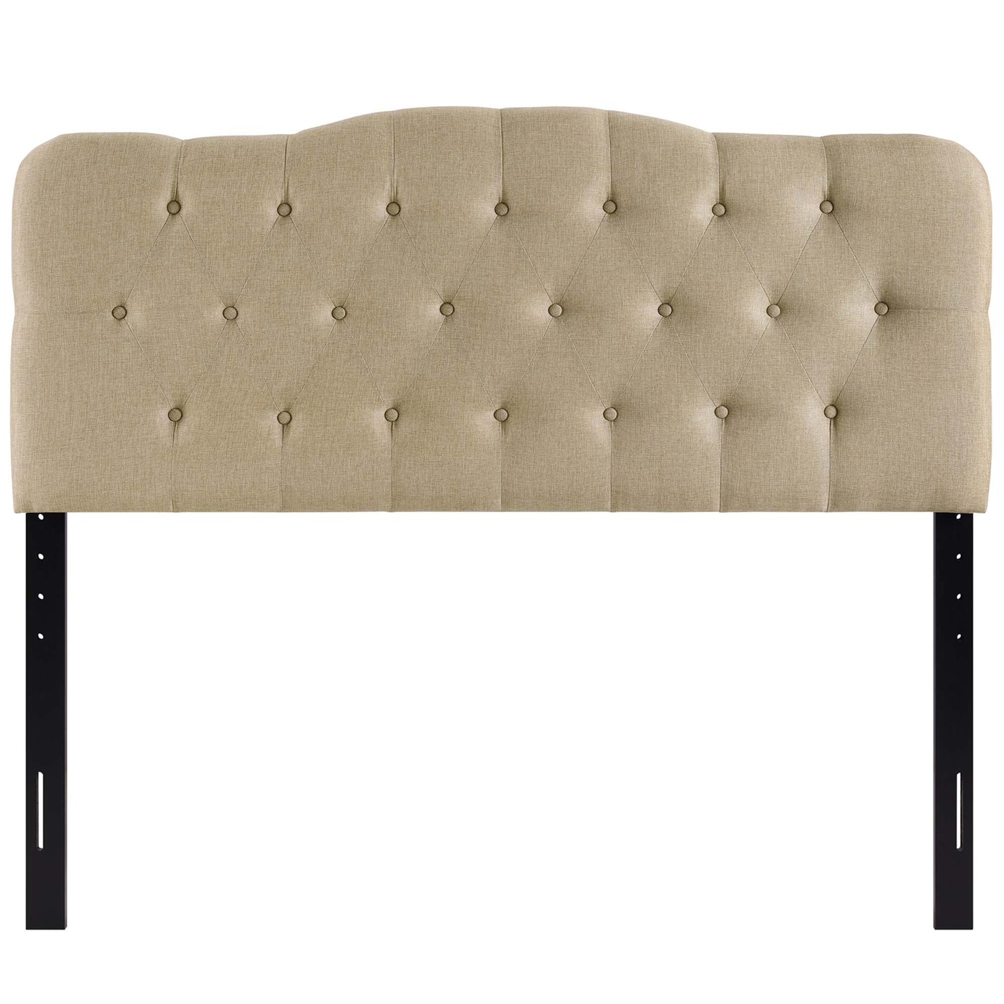 Annabel Upholstered Fabric Queen Headboard