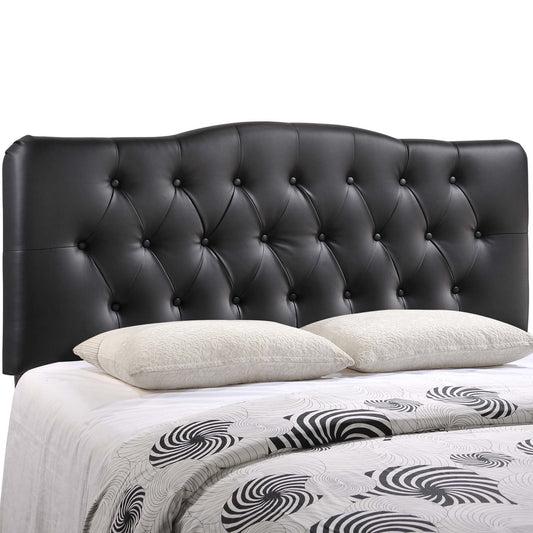 Annabel Upholstered Vinyl Queen Headboard