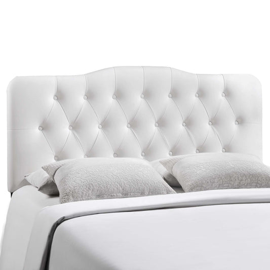 Annabel Upholstered Vinyl Full Headboard