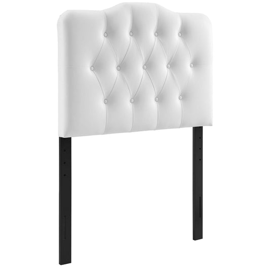 Annabel Upholstered Vinyl Twin Headboard