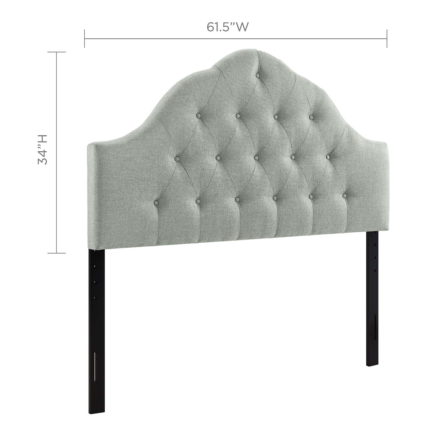 Sovereign Upholstered Fabric Queen Headboard