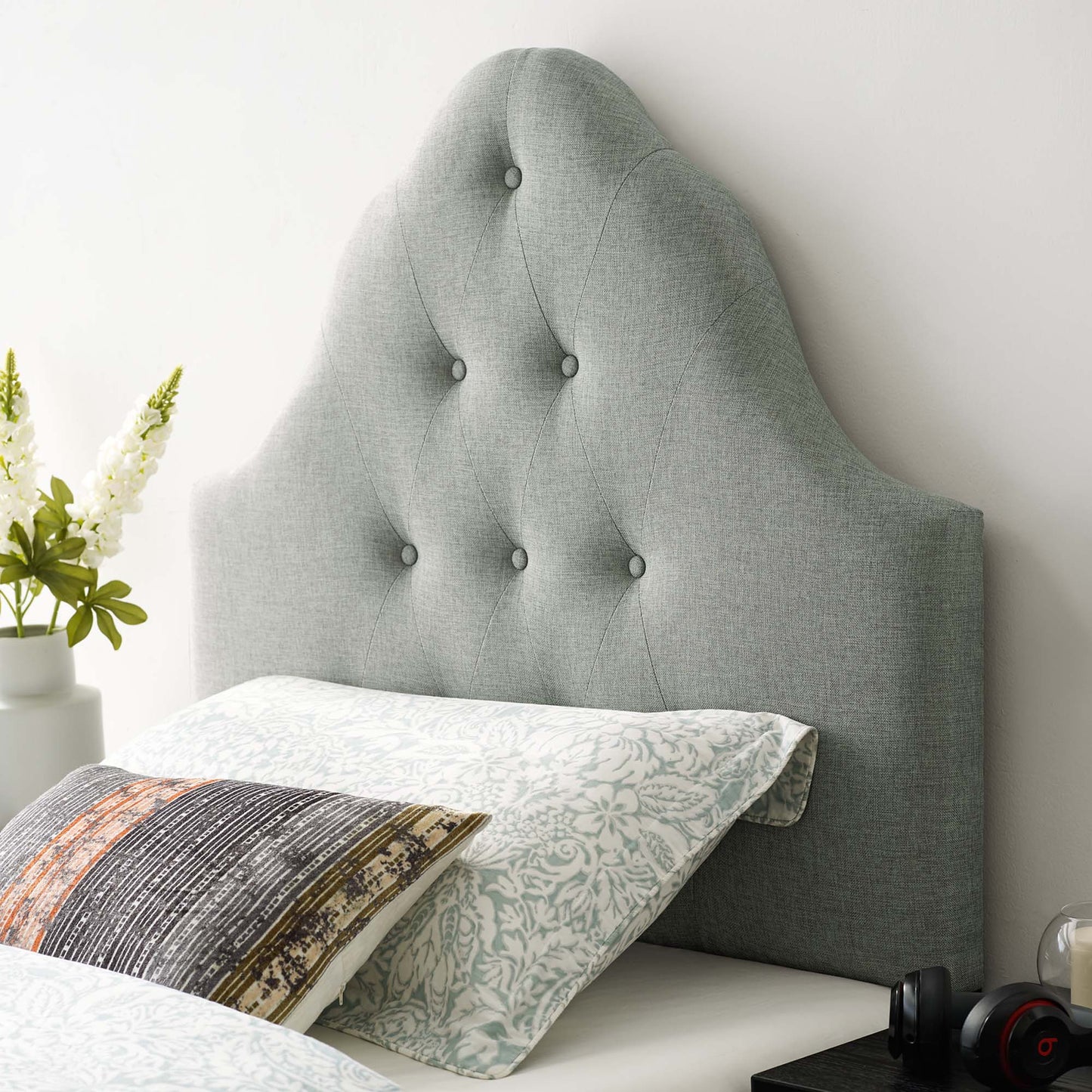 Sovereign Upholstered Fabric Twin Headboard