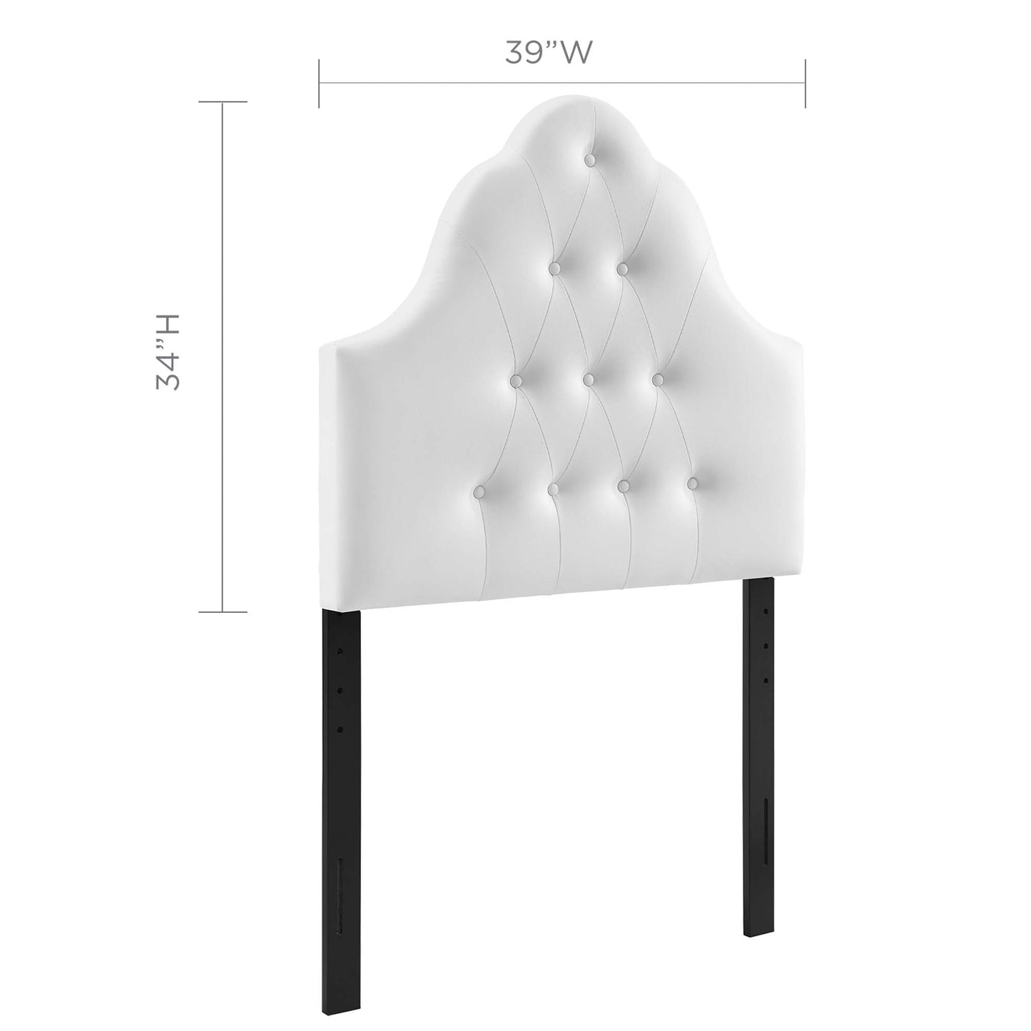 Sovereign Upholstered Vinyl Twin Headboard