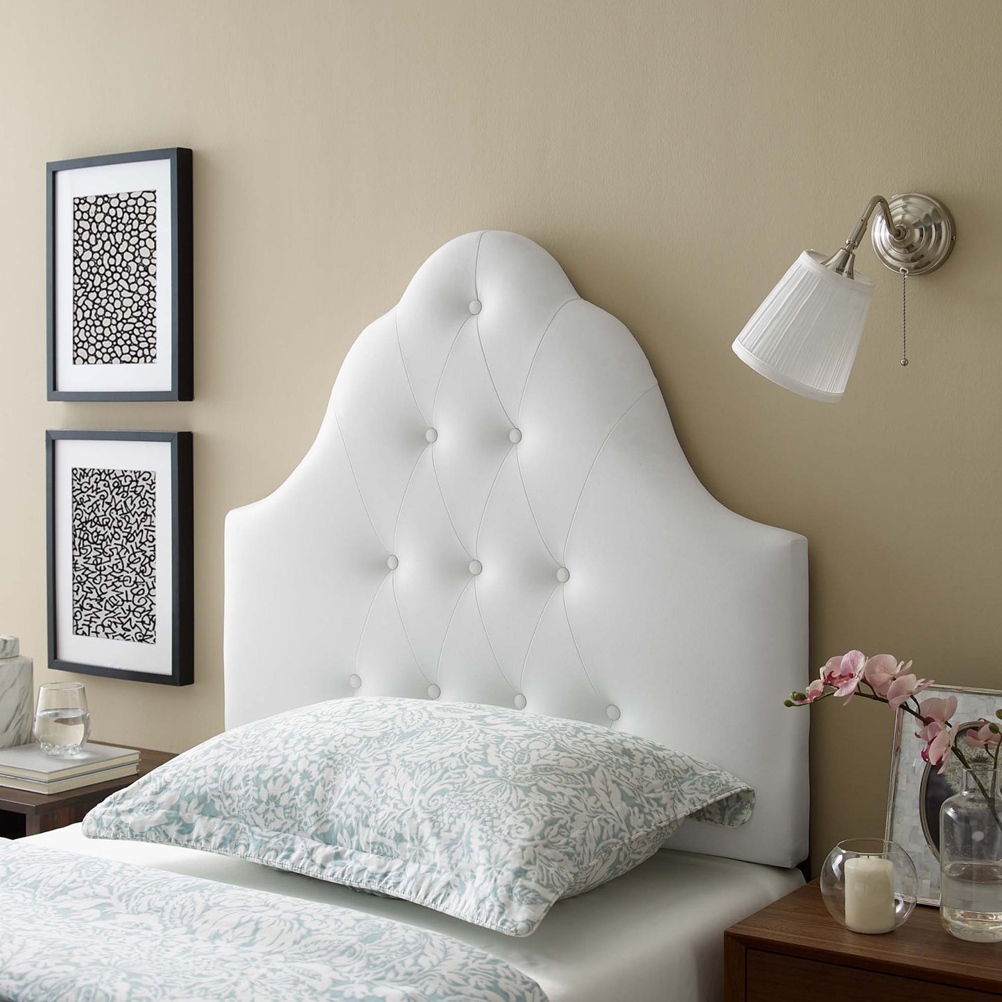 Sovereign Upholstered Vinyl Twin Headboard