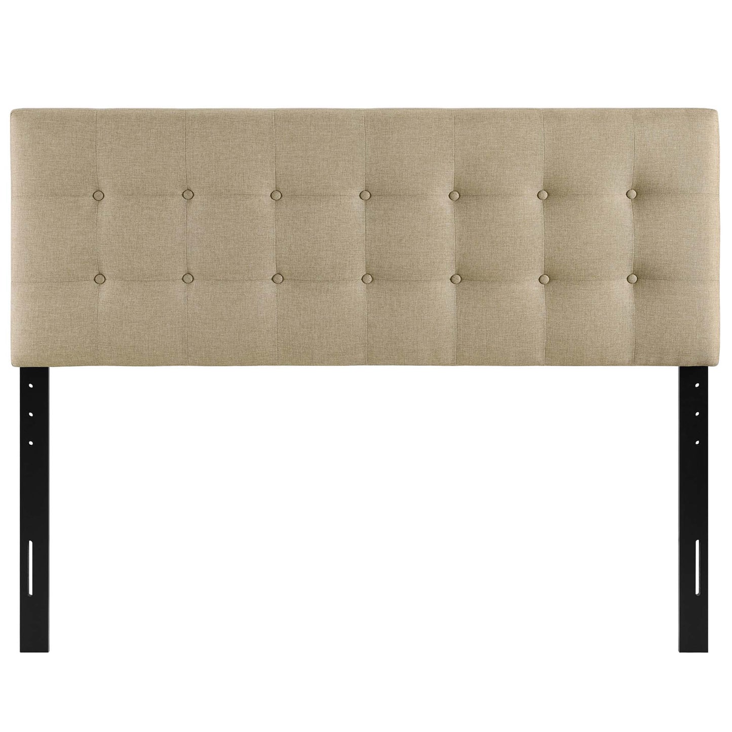 Emily Upholstered Fabric Queen Headboard