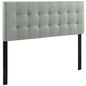 Emily Upholstered Fabric Full Headboard