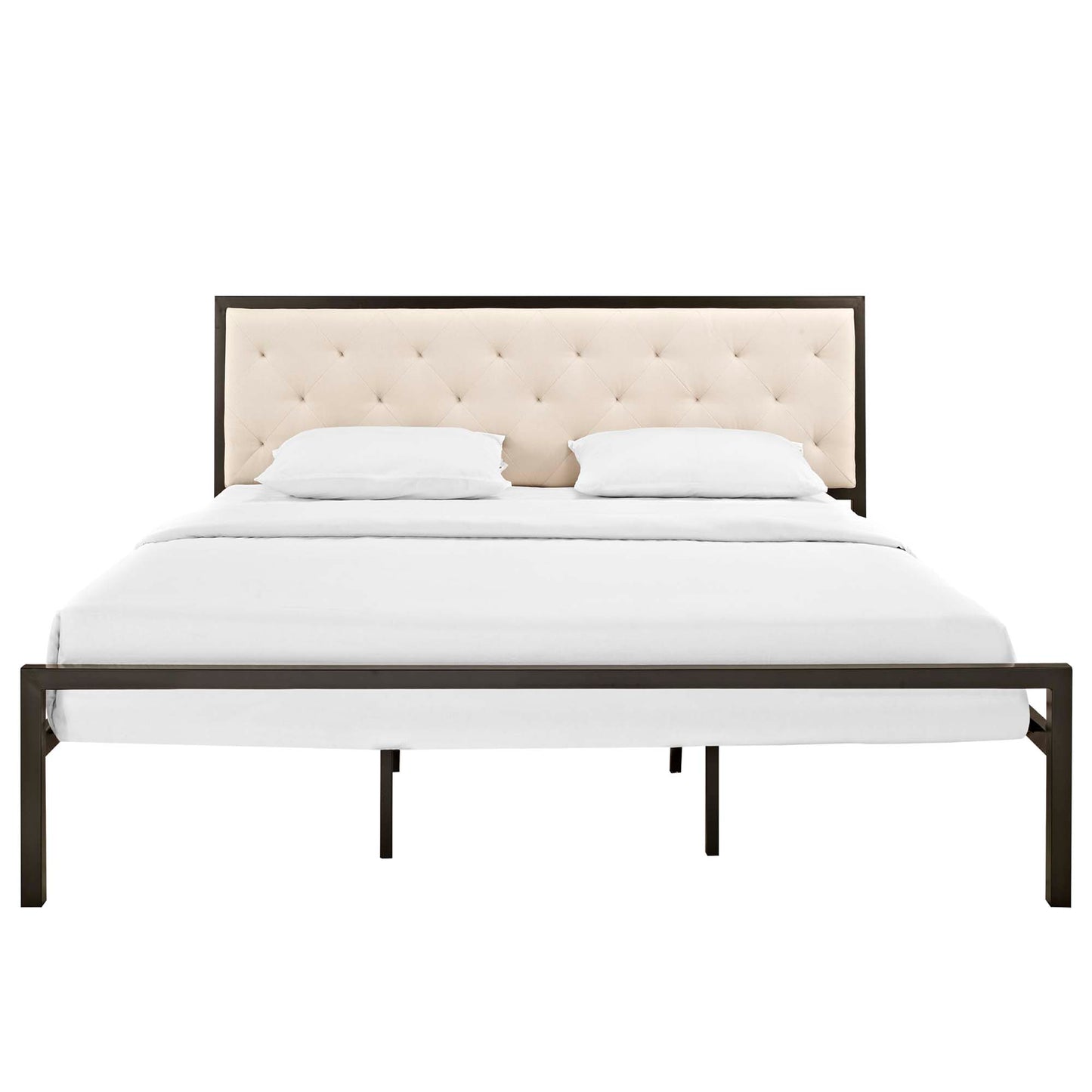 Mia Fabric King Bed