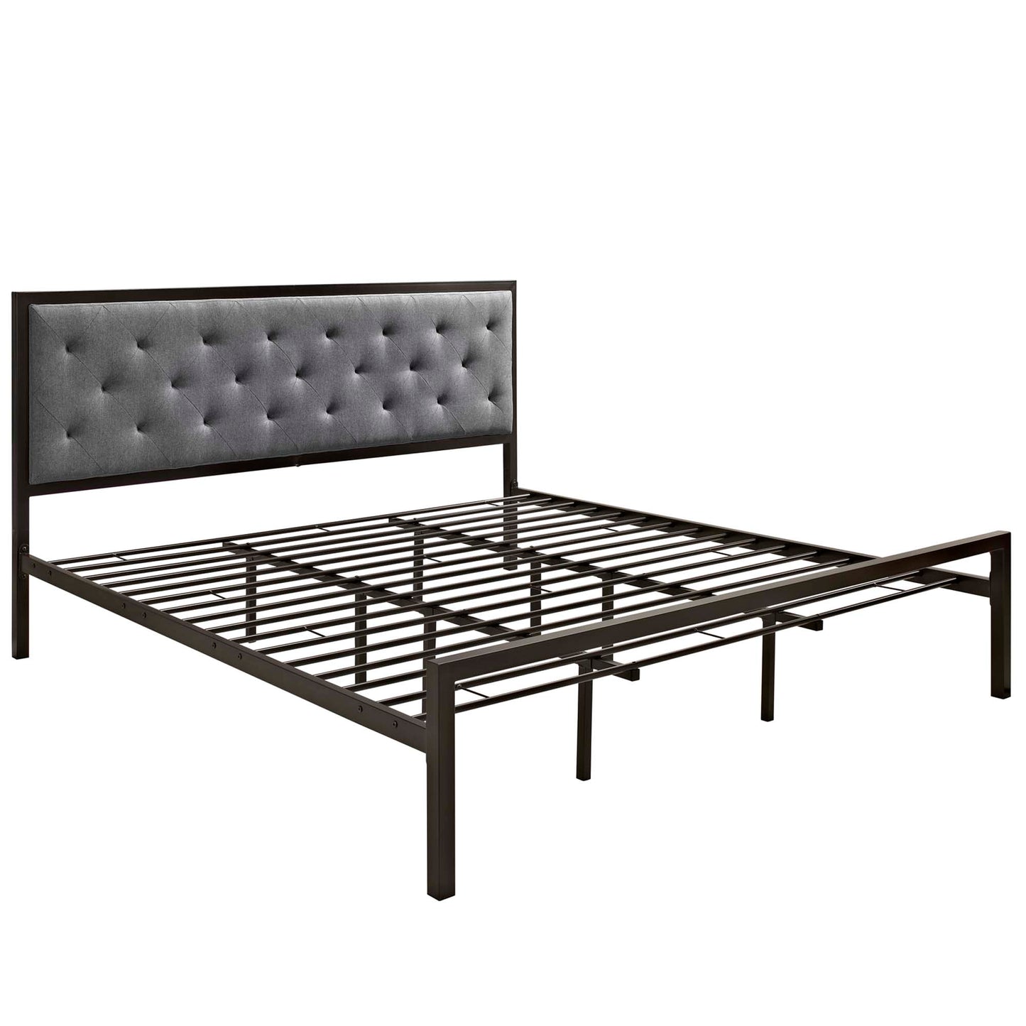 Mia Fabric King Bed