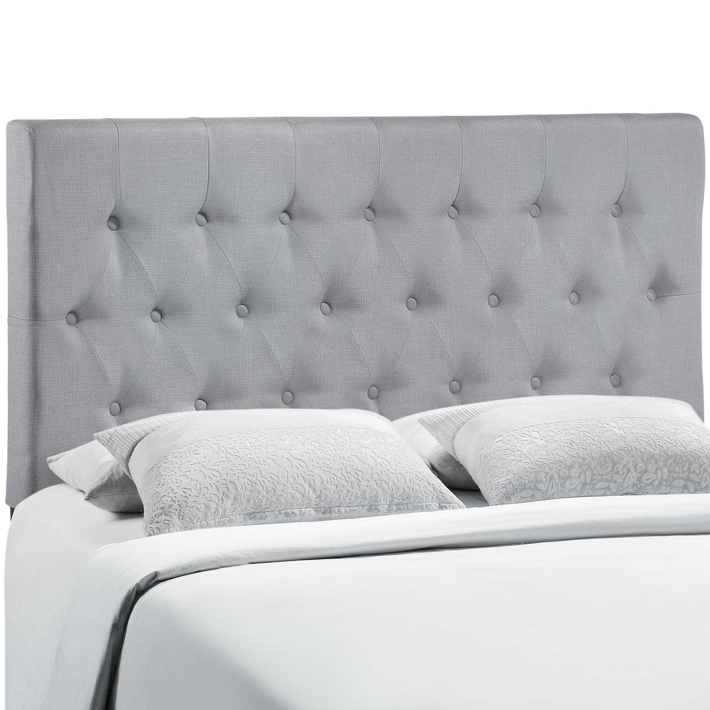 Clique Upholstered Fabric Queen Headboard