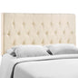 Clique Upholstered Fabric King Headboard